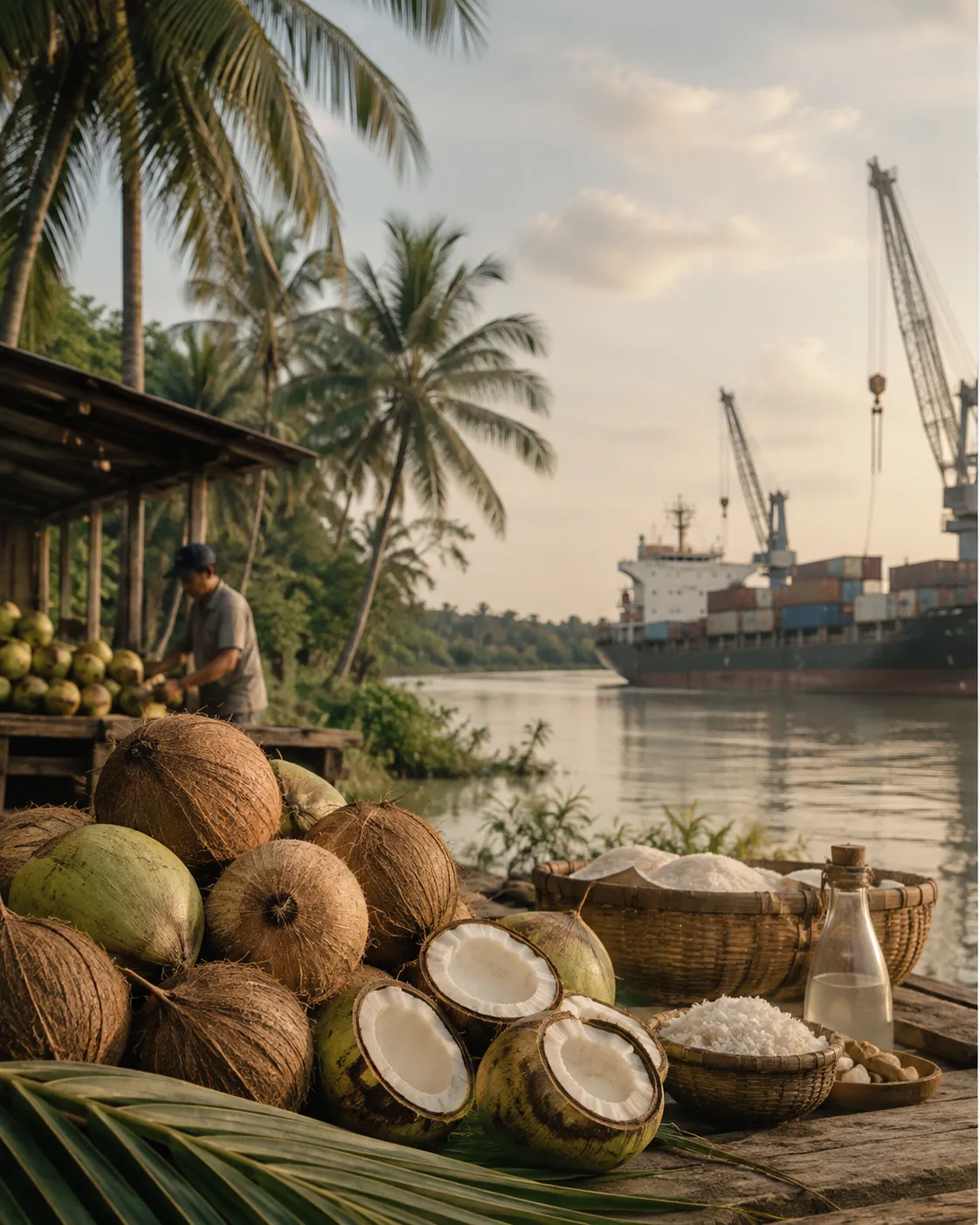 Agricultural product presentation for international trade